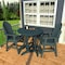 Highwood Usa Hamilton 3pc Round Counter Height Outdoor Patio Furniture Dining Set AD-CNA36-NBE - alternate 3